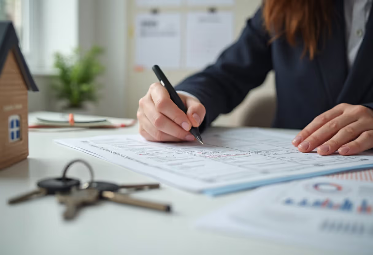 Business owner signing a personal guarantee for a loan