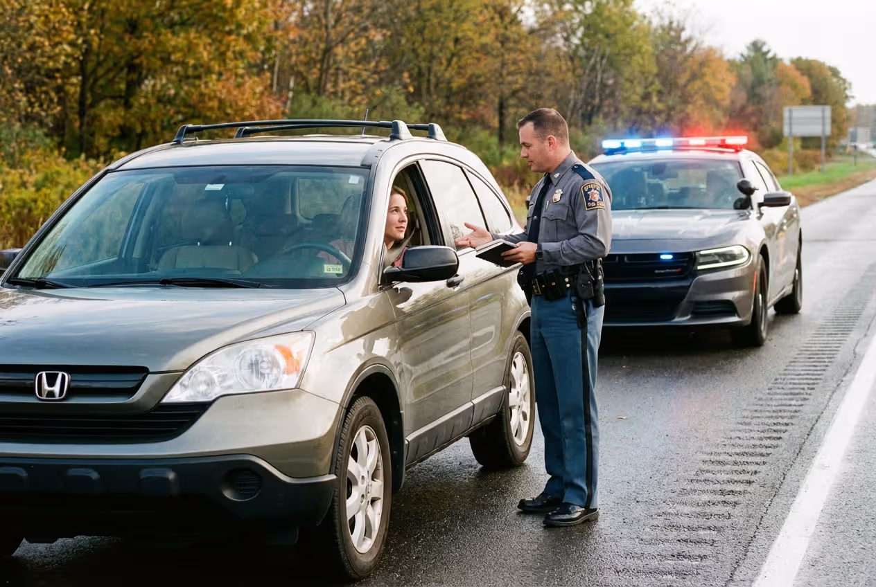 Driver stopped by police after insurance lapse