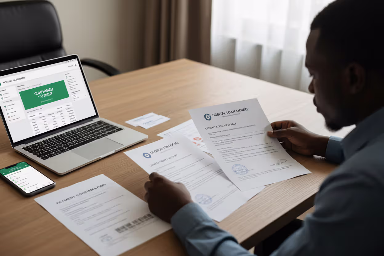 Borrower verifying student loan servicer transfer notices